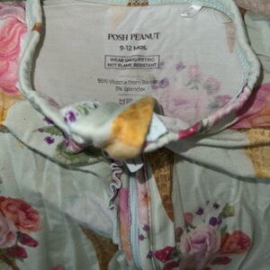 Posh Peanut Floral Baby Outfit